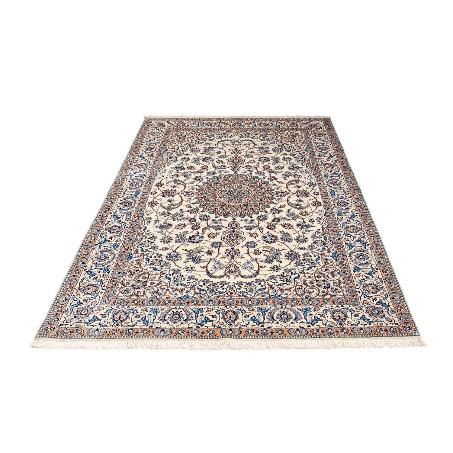 Tappeto Persero - Nain - Premio - 194 x 128 cm - beige