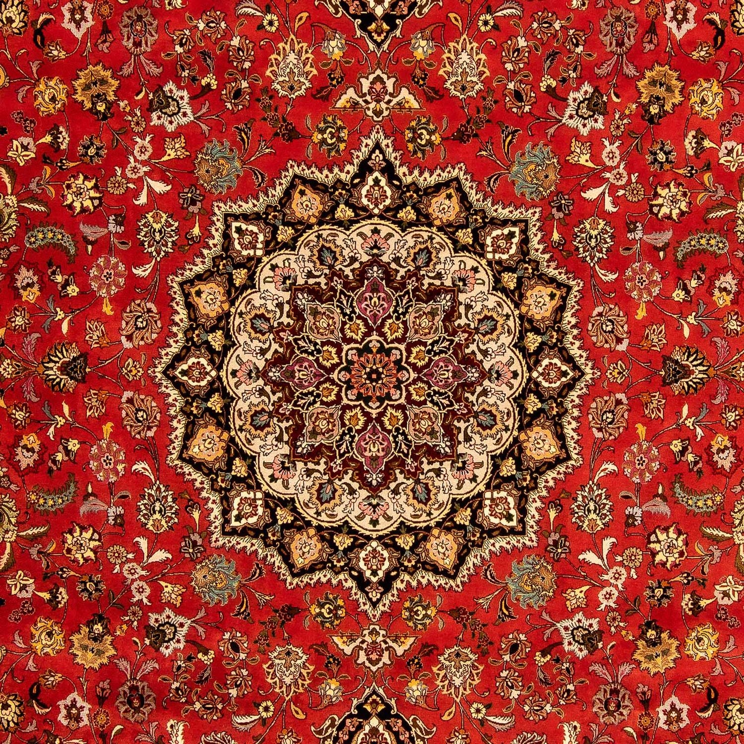 Tappeto Persero - Tabriz - Reale - 359 x 254 cm - rosso