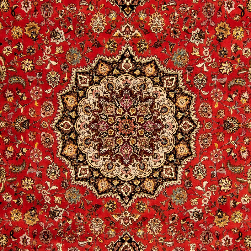 Tappeto Persero - Tabriz - Reale - 359 x 254 cm - rosso