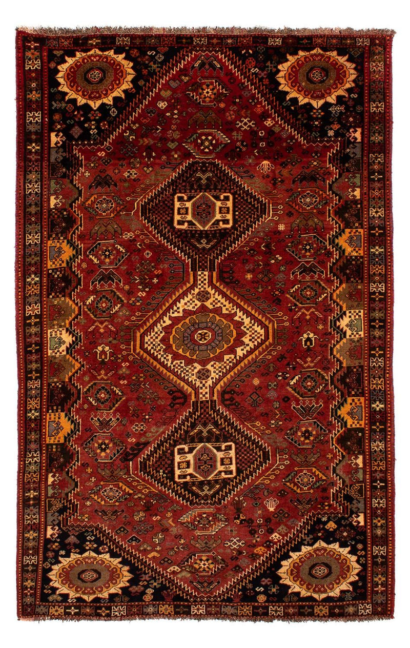 Tappeto Persero - Nomade - 285 x 185 cm - rosso scuro