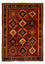 Tappeto Persero - Nomade - 280 x 202 cm - rosso scuro