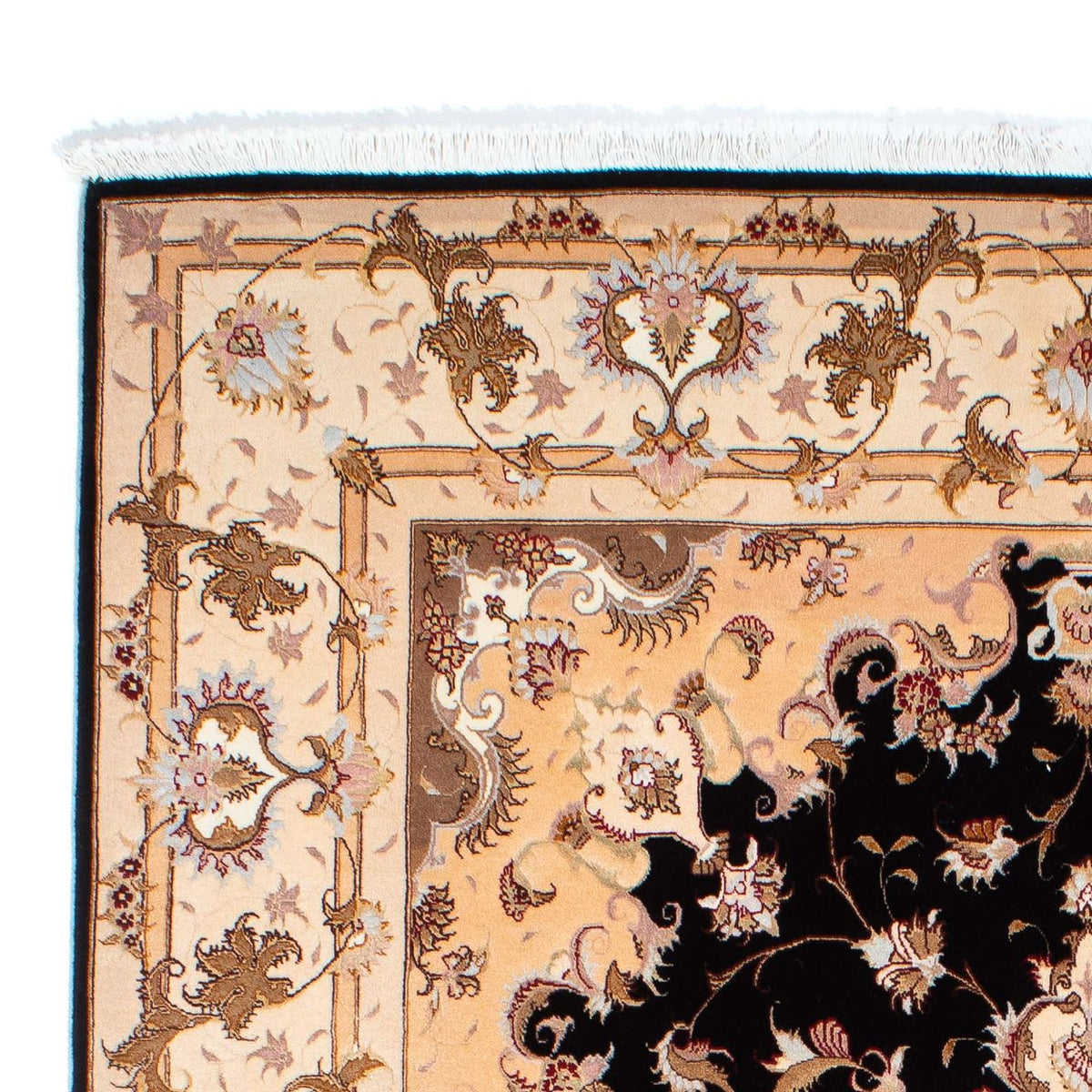 Tappeto Persero - Tabriz - Reale - 242 x 163 cm - blu scuro