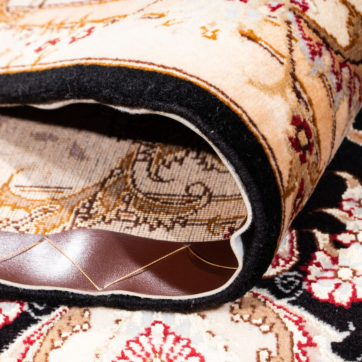 Tappeto Persero - Tabriz - Reale - 242 x 163 cm - blu scuro