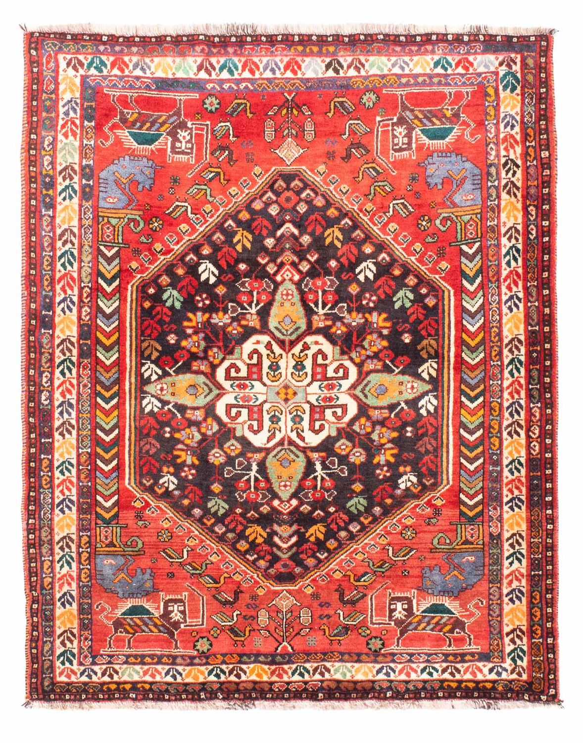 Tappeto Persero - Nomade - 153 x 120 cm - rosso