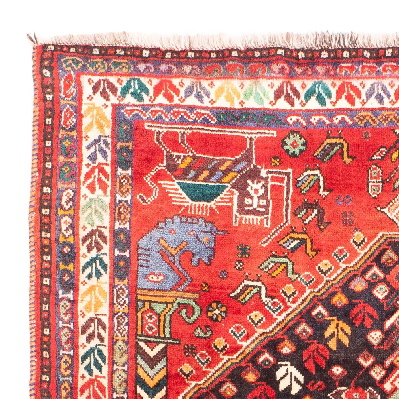 Qashqai Tappeto 153x120cm - Tappeto persiano
