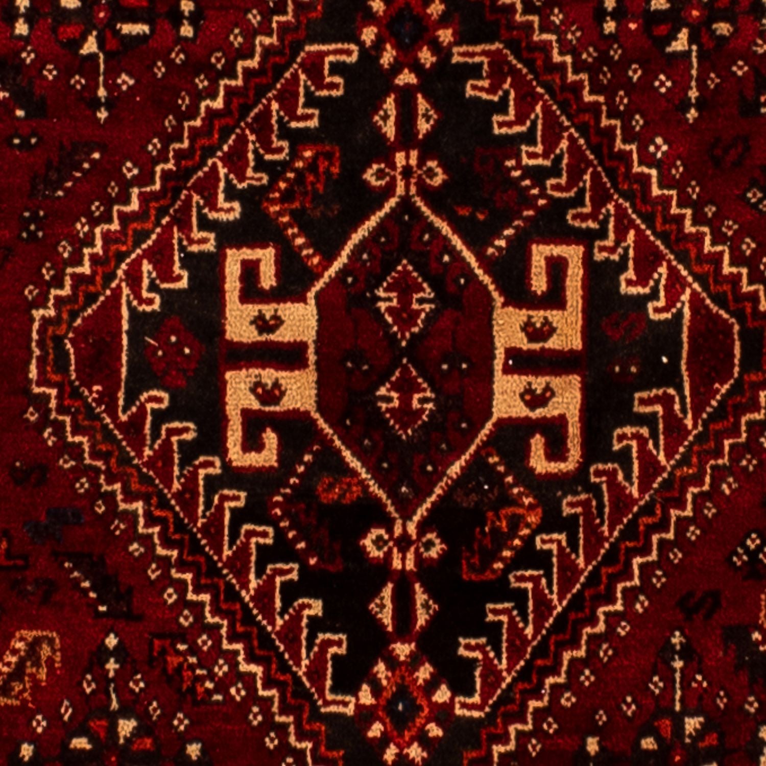 Tappeto Persero - Nomade - 275 x 182 cm - rosso scuro