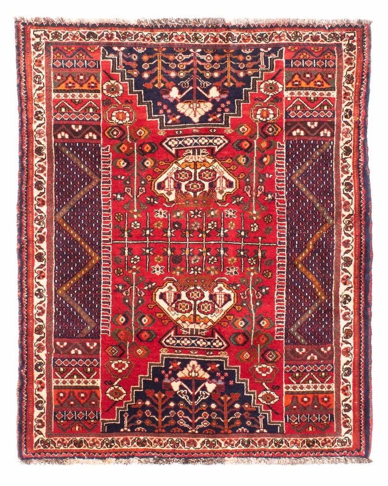 Tappeto Persero - Nomade - 135 x 107 cm - rosso scuro