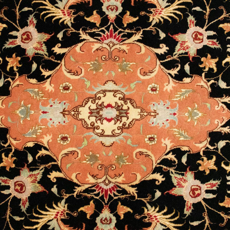 Tappeto Persero - Tabriz - Reale - 161 x 101 cm - nero