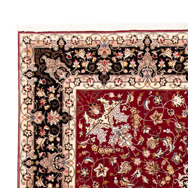 Tappeto Persero - Tabriz - Reale - 303 x 202 cm - rosso scuro