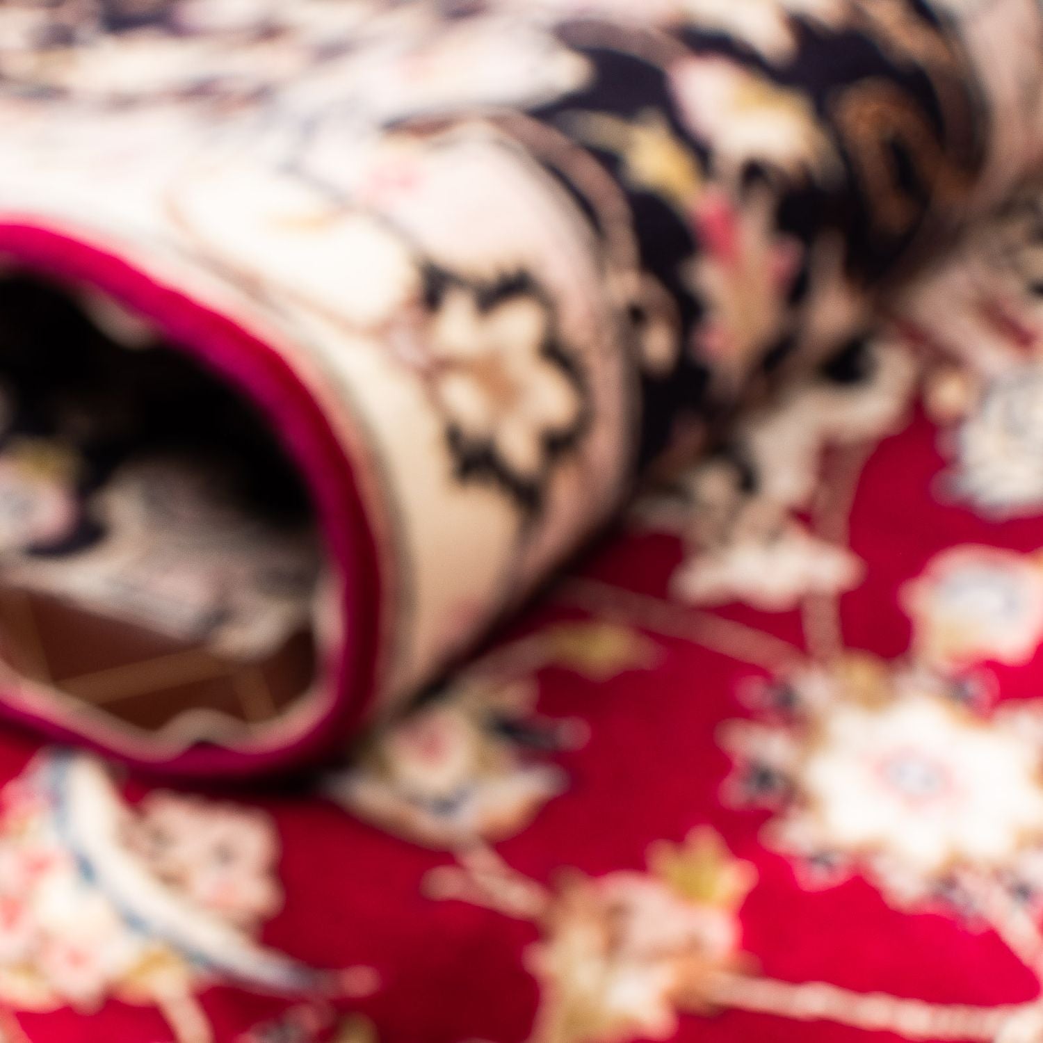 Tappeto Persero - Tabriz - Reale - 303 x 202 cm - rosso scuro