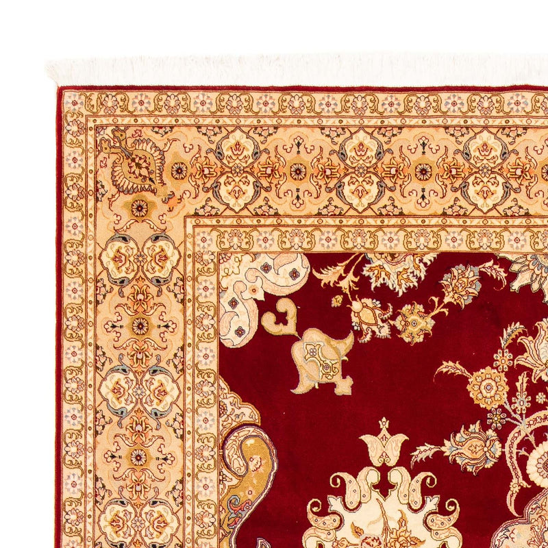 Tappeto Persero - Tabriz - Reale - 312 x 200 cm - rosso scuro