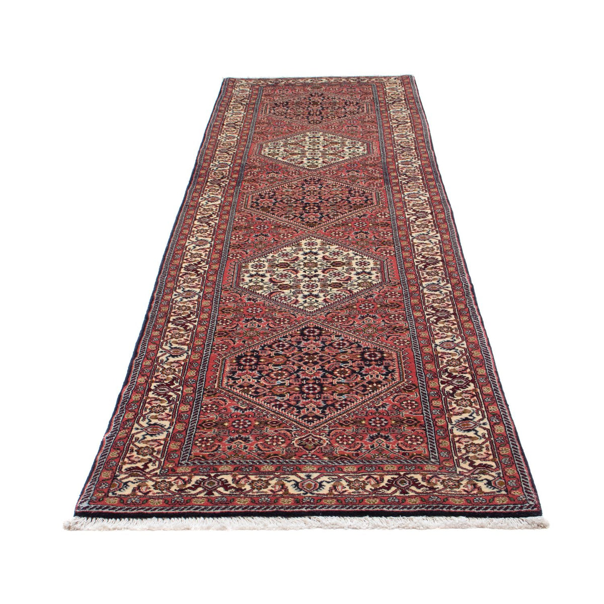 Tappeto corsia Tappeto Persero - Bidjar - 313 x 83 cm - rosso chiaro