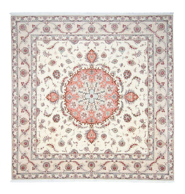Tappeto Persero - Tabriz - Reale quadrato  - 309 x 295 cm - beige