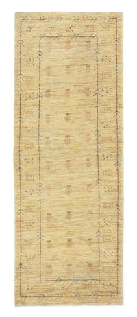 Tappeto corsia Tappeto Gabbeh - Persero - 236 x 85 cm - beige