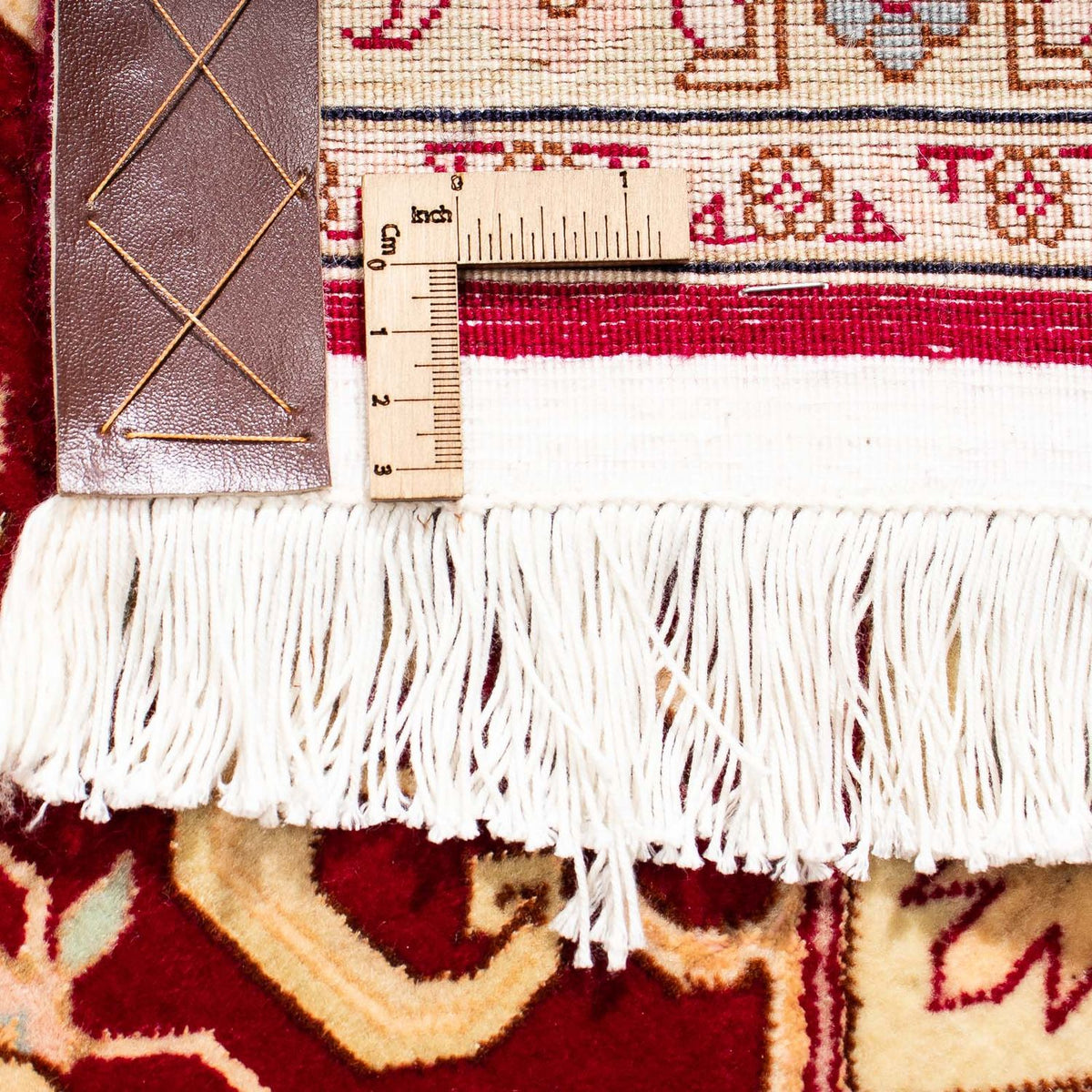 Tappeto Persero - Tabriz - Reale - 300 x 200 cm - rosso scuro