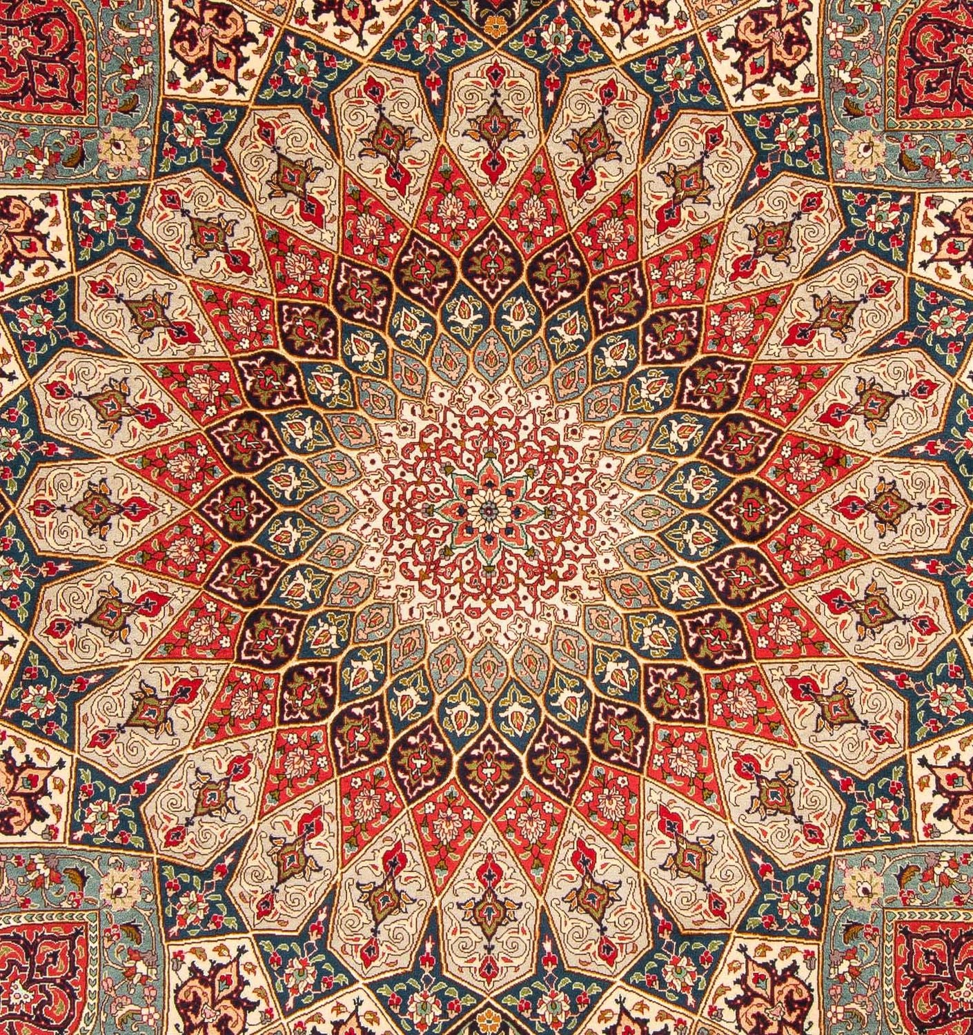 Tappeto Persero - Tabriz - Reale - 260 x 203 cm - multicolore