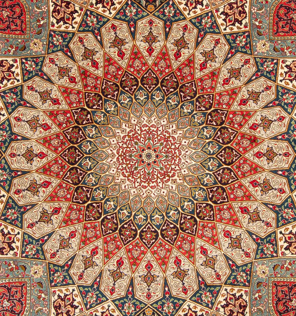 Tappeto Persero - Tabriz - Reale - 260 x 203 cm - multicolore