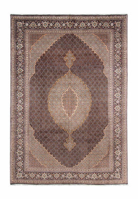 Tappeto Persero - Tabriz - 295 x 202 cm - blu scuro
