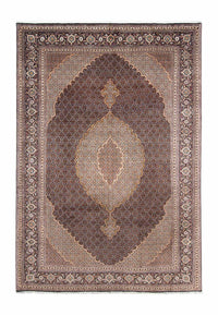 Tappeto Persero - Tabriz - 295 x 202 cm - blu scuro