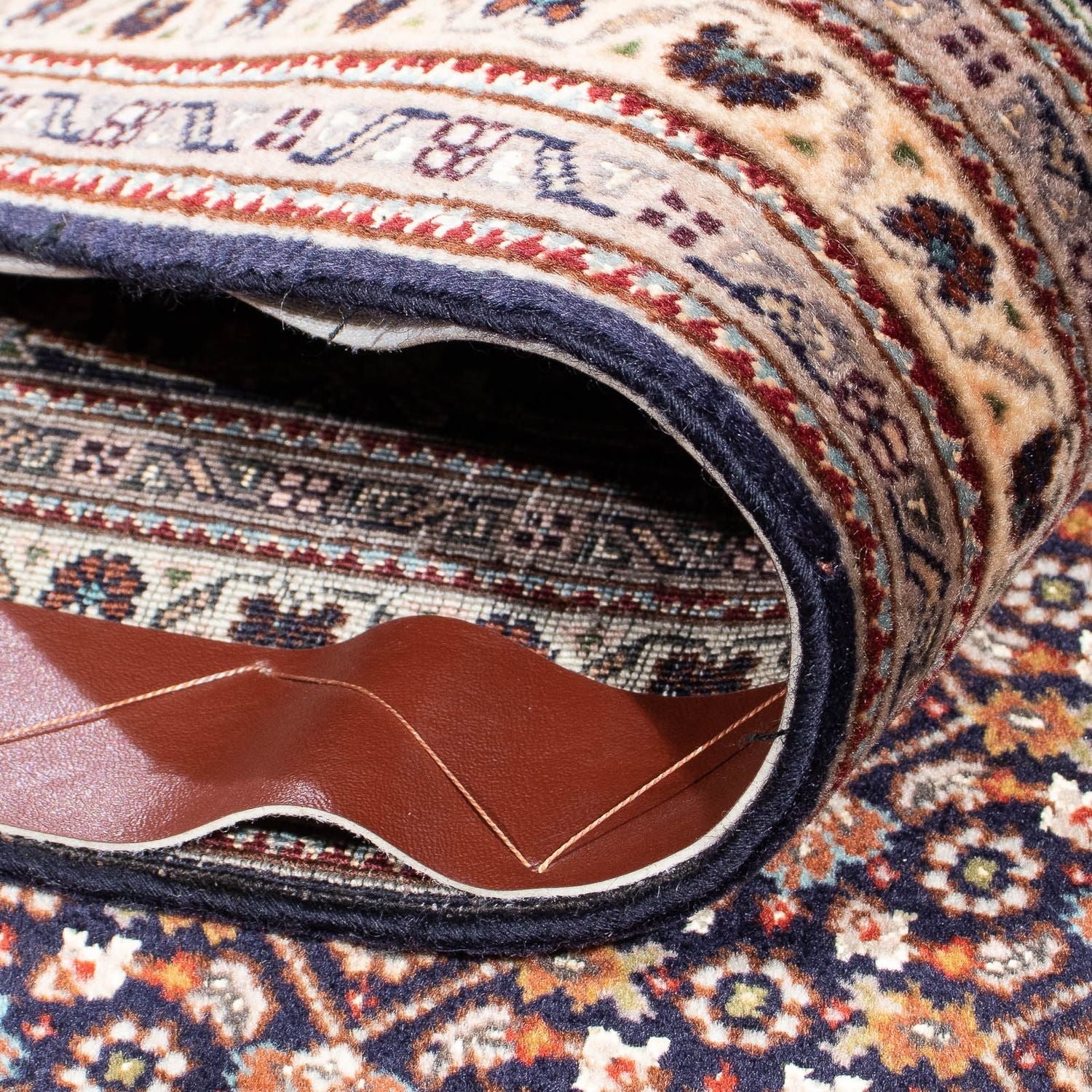Tappeto Persero - Tabriz - 295 x 202 cm - blu scuro