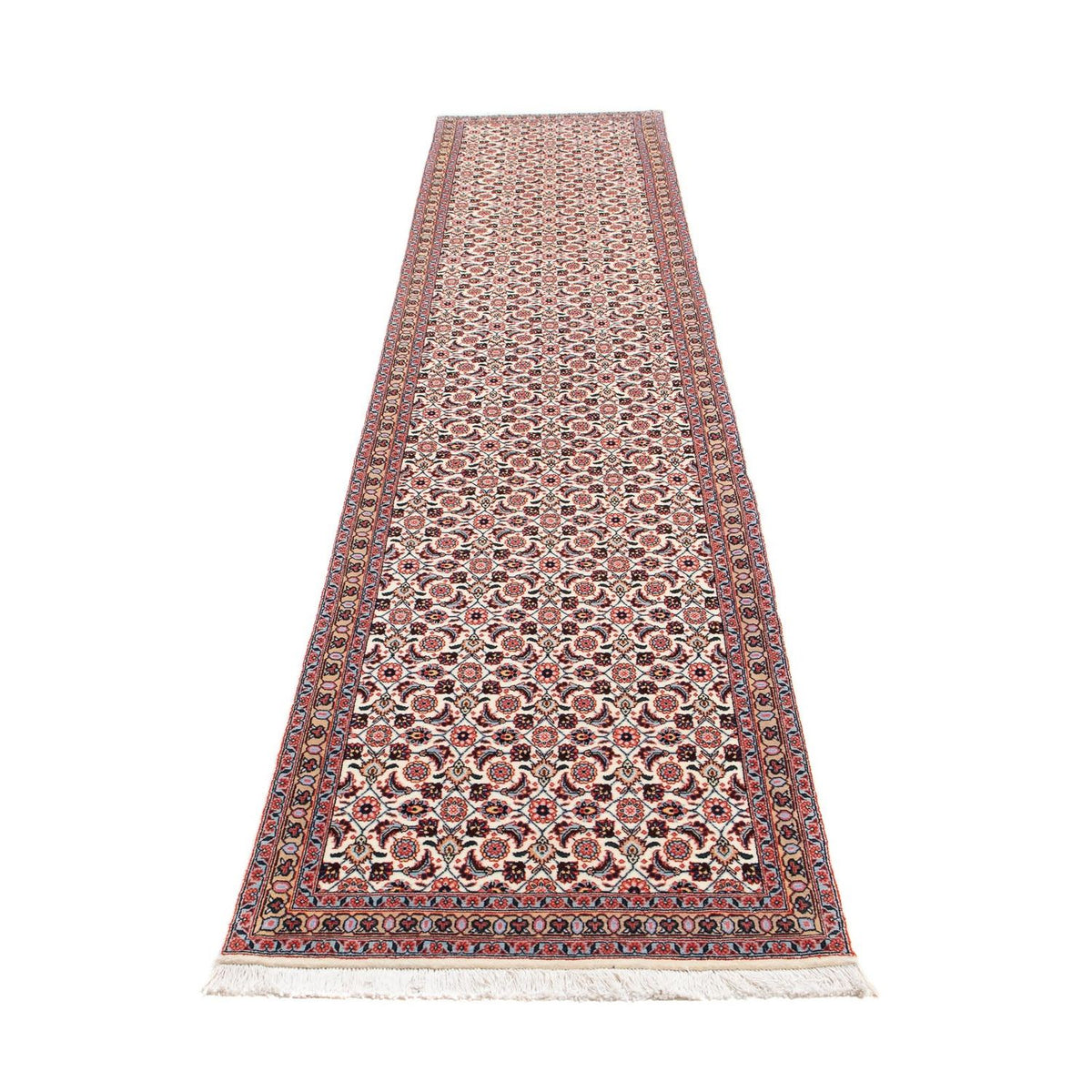 Tappeto corsia Tappeto Persero - Tabriz - 392 x 73 cm - multicolore