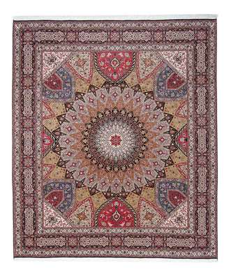 Tappeto Persero - Tabriz - Reale - 303 x 254 cm - multicolore