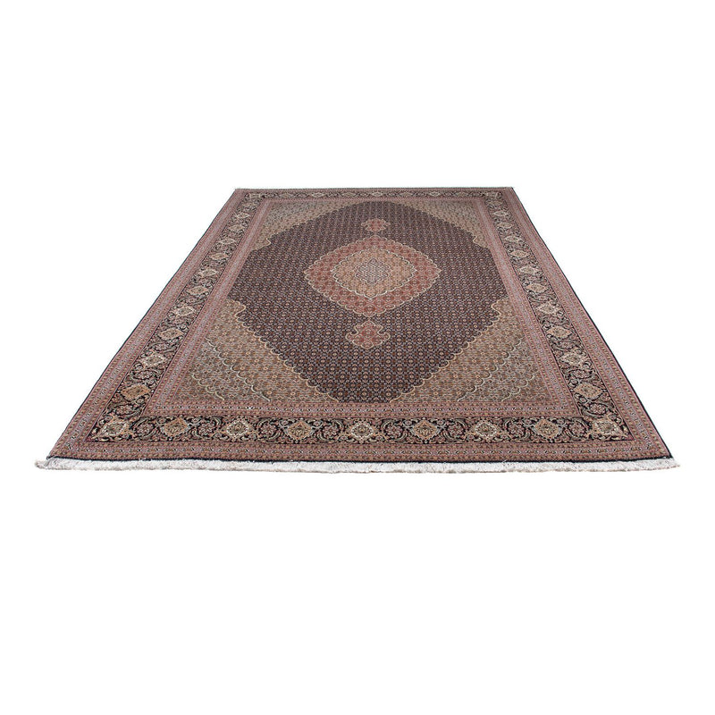 Tappeto Persero - Tabriz - 294 x 208 cm - marrone scuro