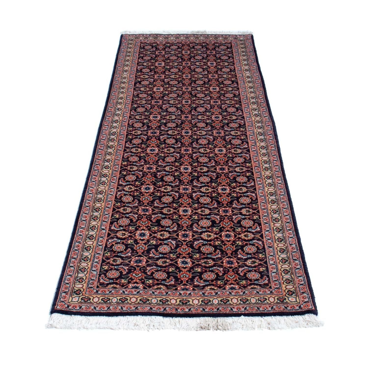 Tappeto corsia Tappeto Persero - Tabriz - 204 x 75 cm - multicolore
