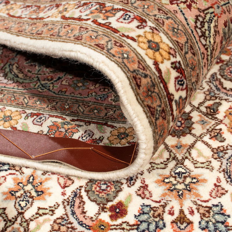 Tappeto Persero - Tabriz quadrato  - 215 x 202 cm - marrone chiaro