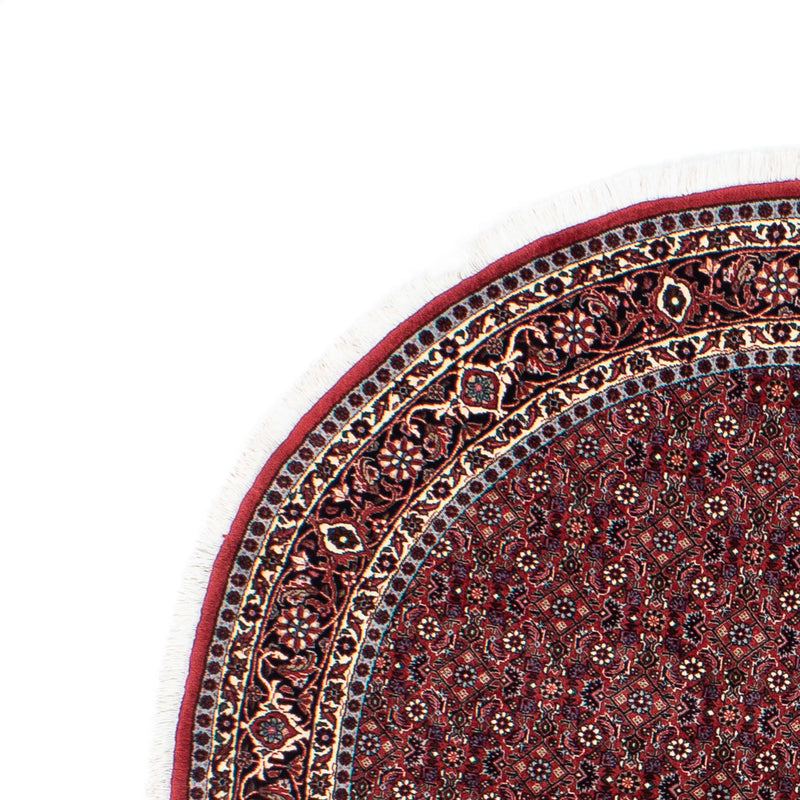 Tappeto Persero - Bidjar rotondo  - 160 x 160 cm - rosso scuro