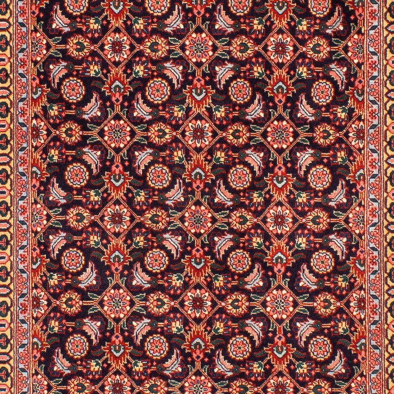 Tappeto corsia Tappeto Persero - Tabriz - 302 x 80 cm - marrone