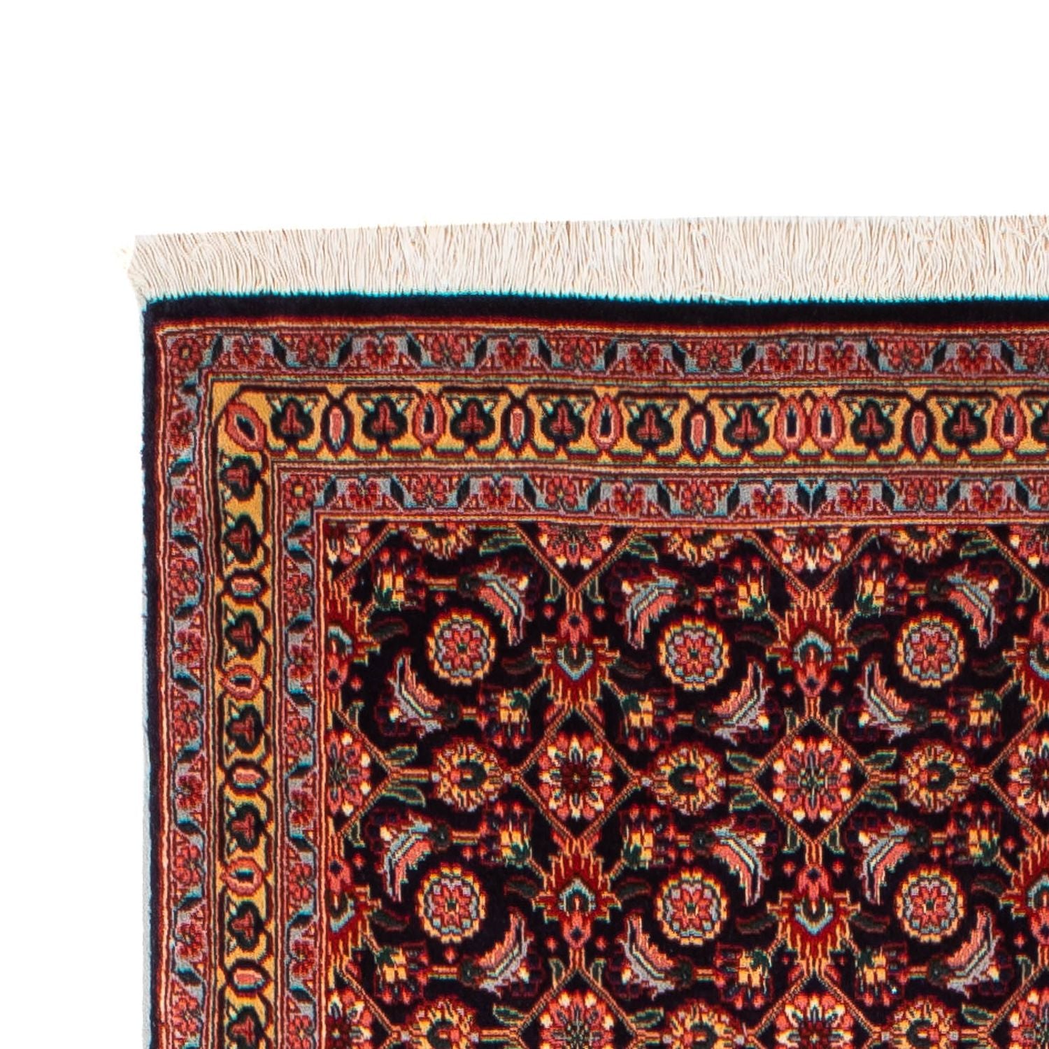 Tappeto corsia Tappeto Persero - Tabriz - 302 x 80 cm - marrone