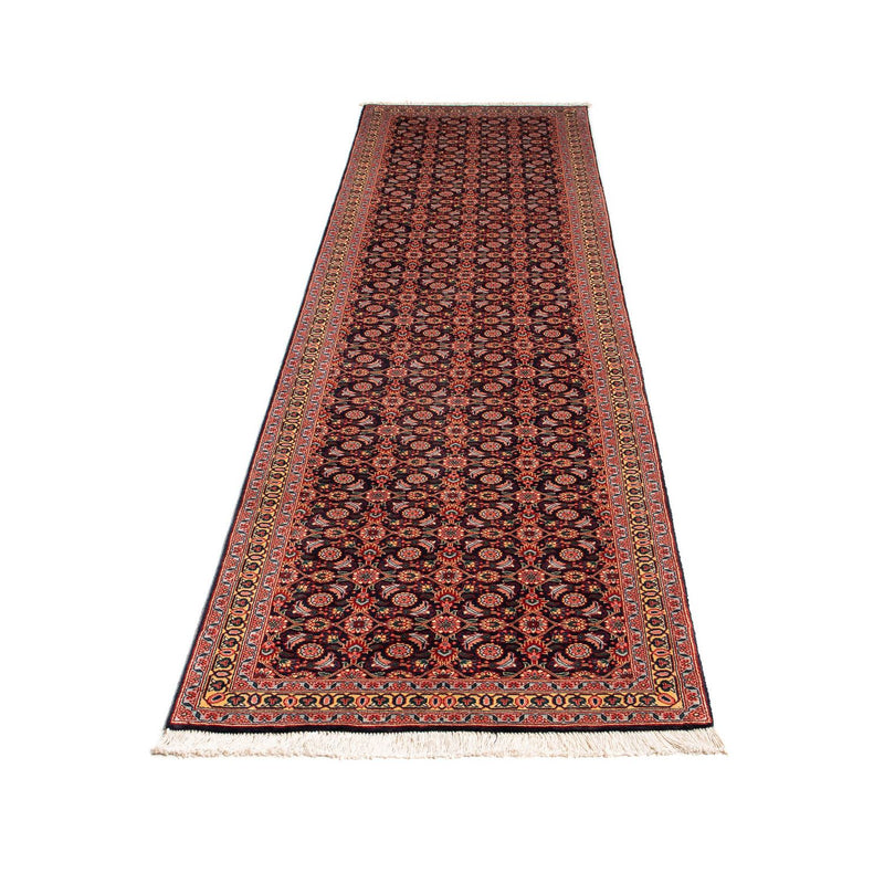 Tappeto corsia Tappeto Persero - Tabriz - 302 x 80 cm - marrone