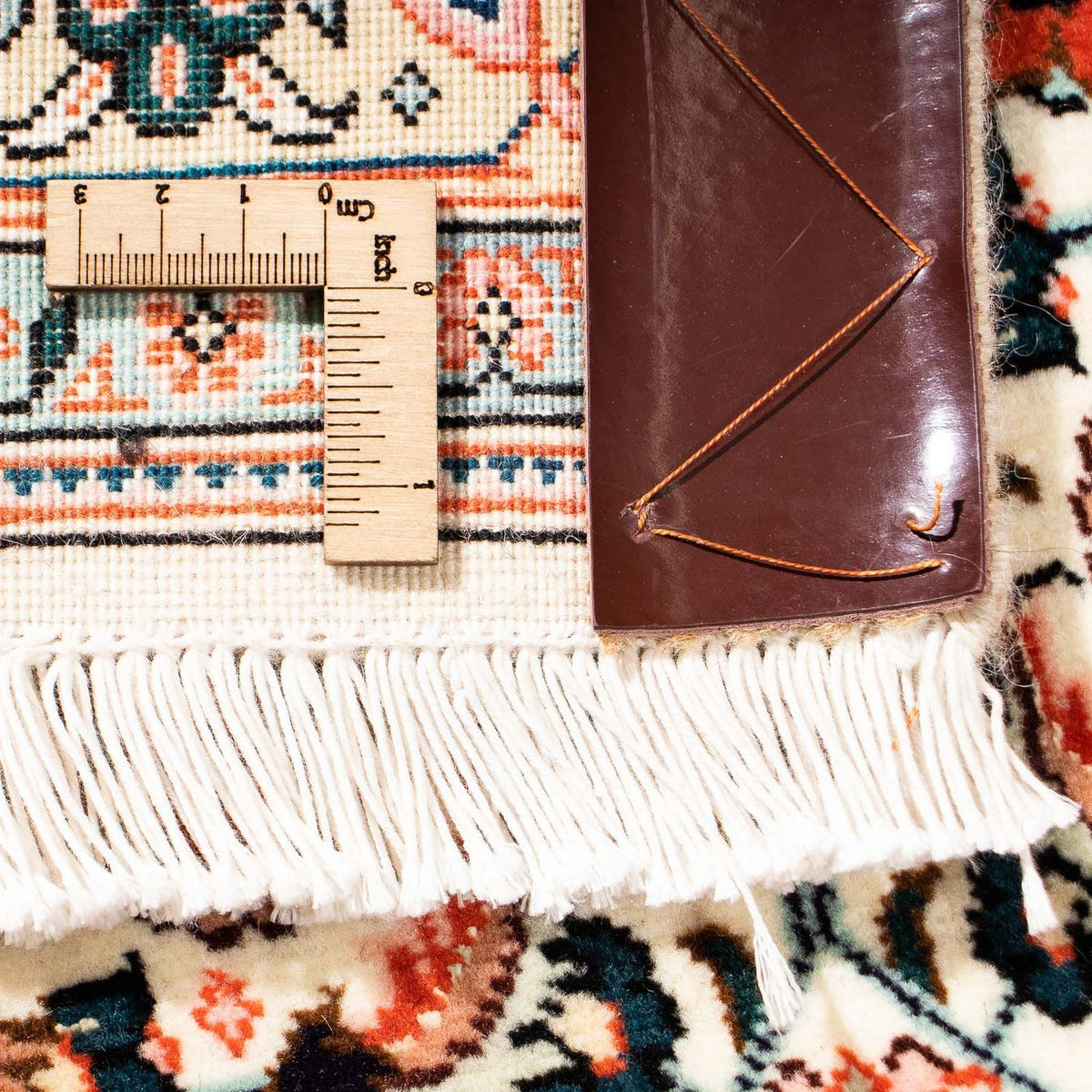 Tappeto corsia Tappeto Persero - Tabriz - 300 x 76 cm - beige