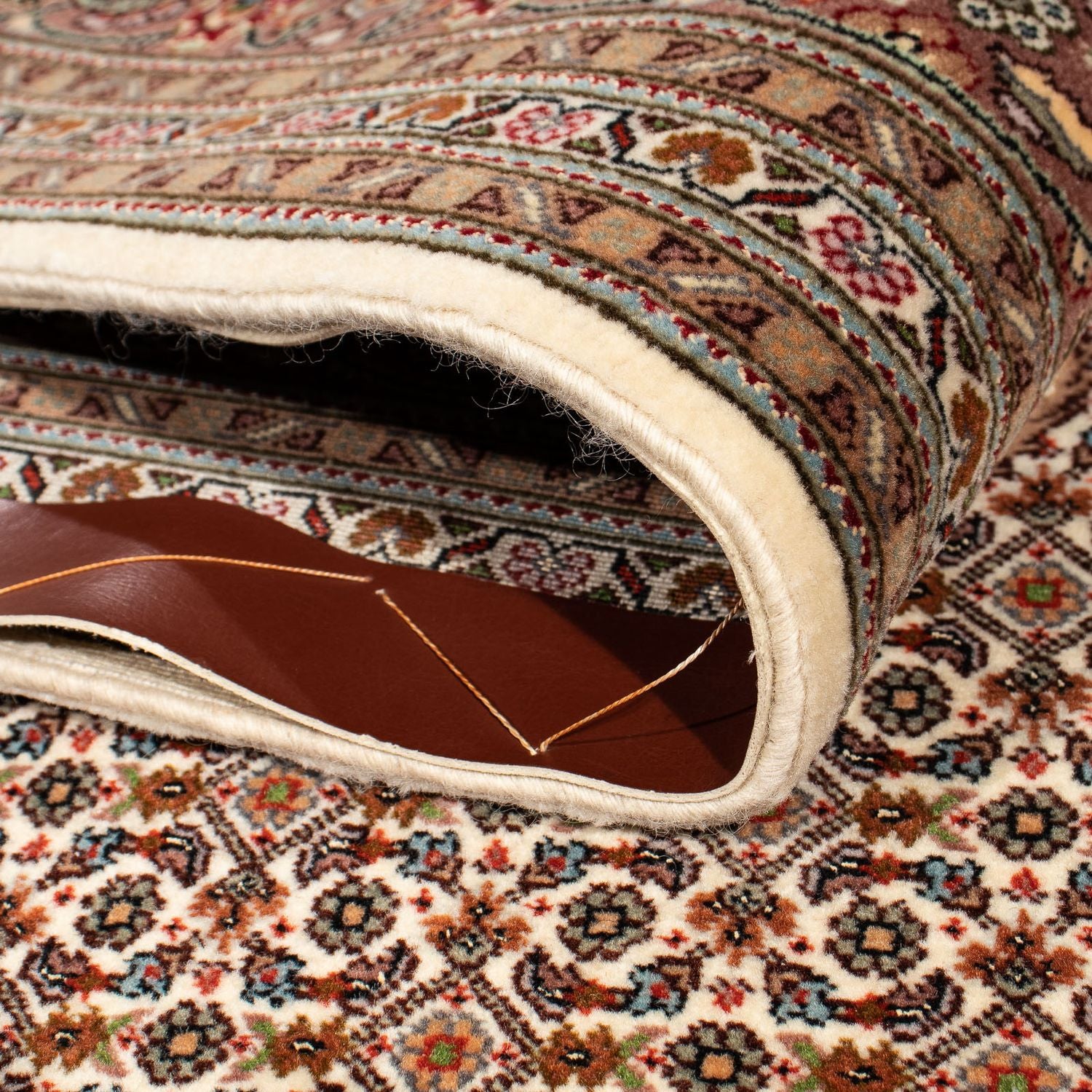 Tappeto Persero - Tabriz - 254 x 205 cm - marrone