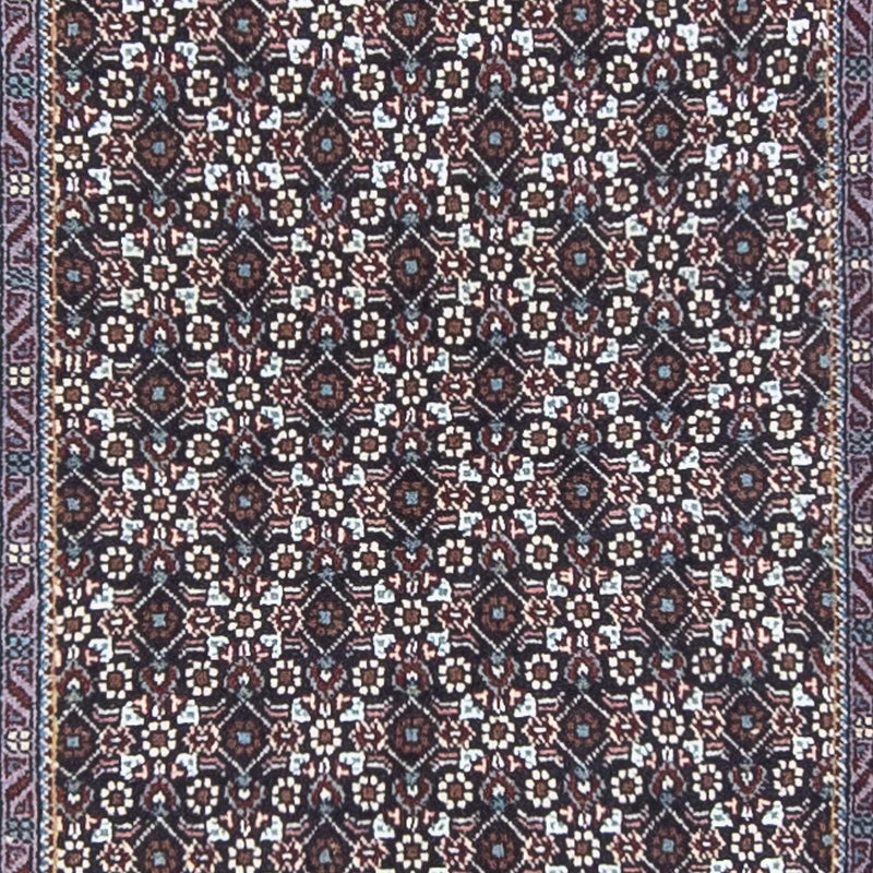 Tappeto corsia Tappeto Persero - Tabriz - 348 x 70 cm - grigio