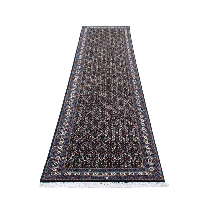 Tappeto corsia Tappeto Persero - Tabriz - 348 x 70 cm - grigio