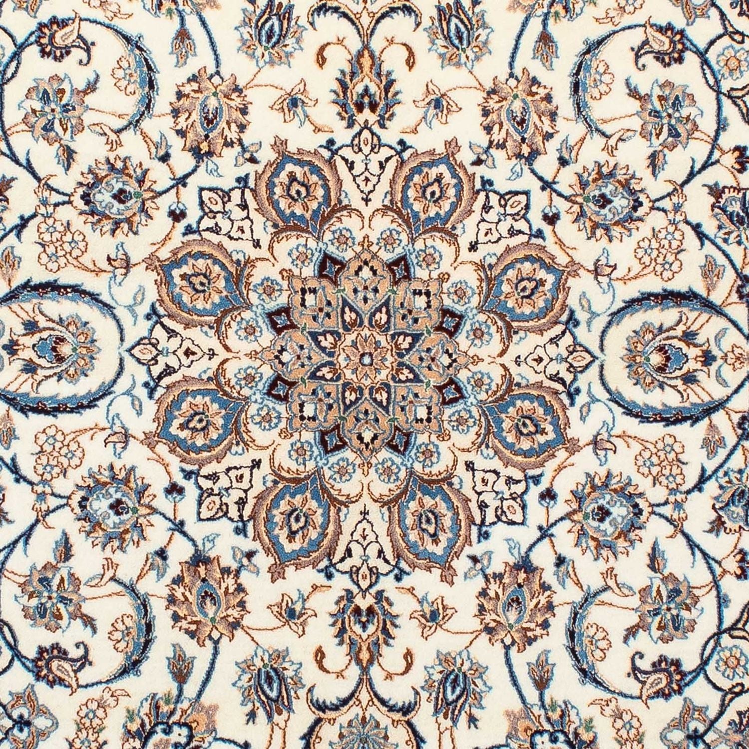 Tappeto Persero - Nain - Premio - 201 x 123 cm - beige