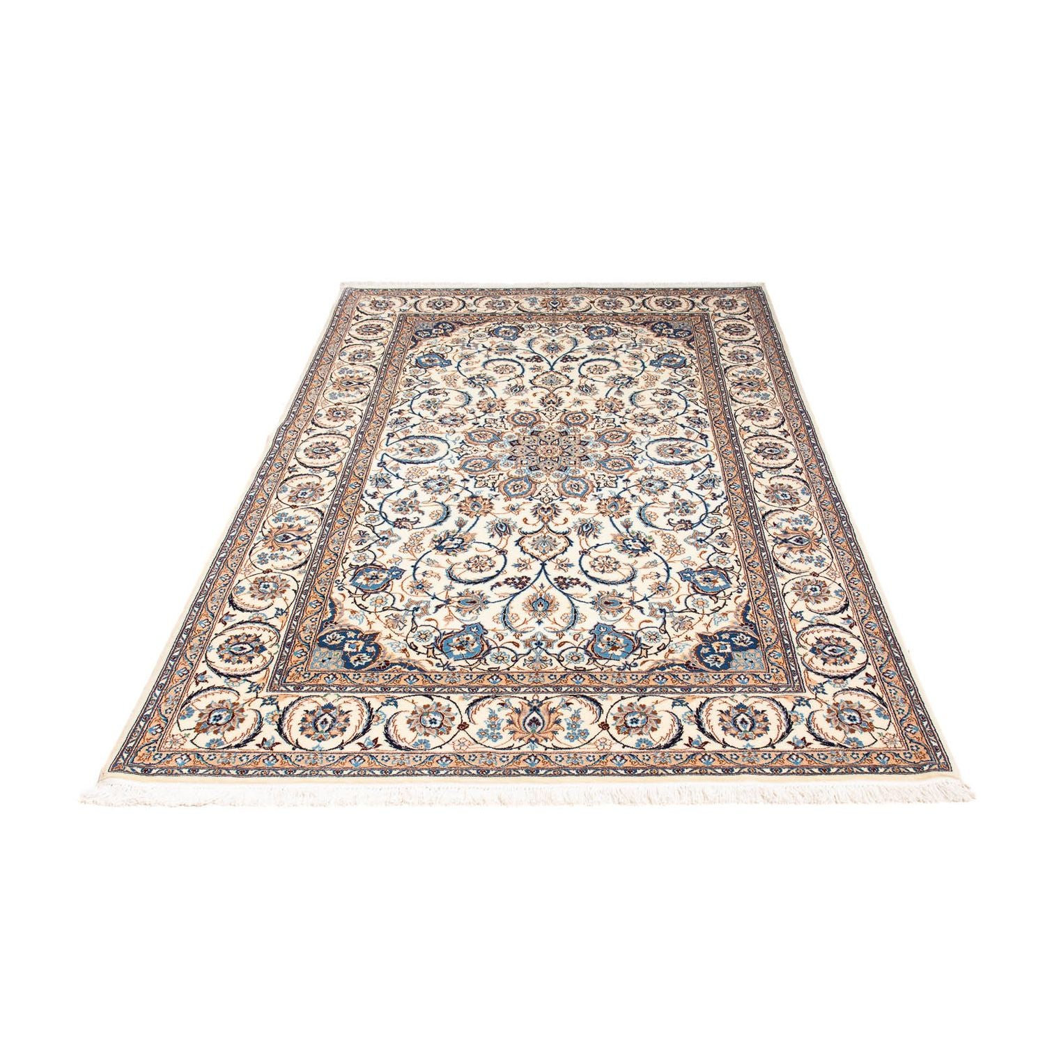 Tappeto Persero - Nain - Premio - 201 x 123 cm - beige