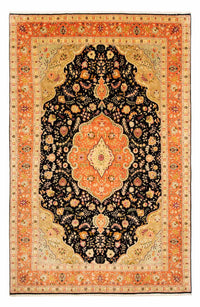 Tappeto Persero - Tabriz - Reale - 302 x 197 cm - marrone chiaro