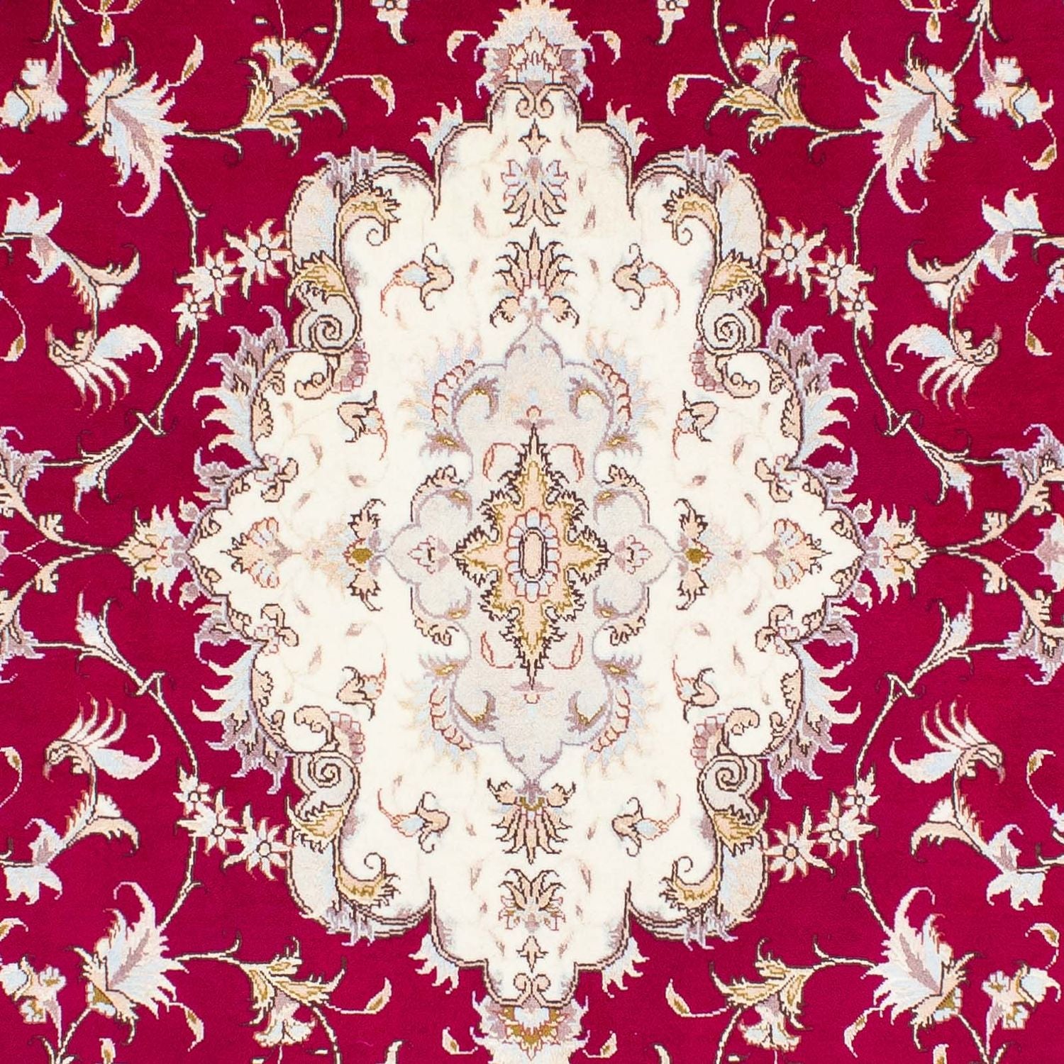 Tappeto Persero - Tabriz - Reale - 247 x 171 cm - rosso