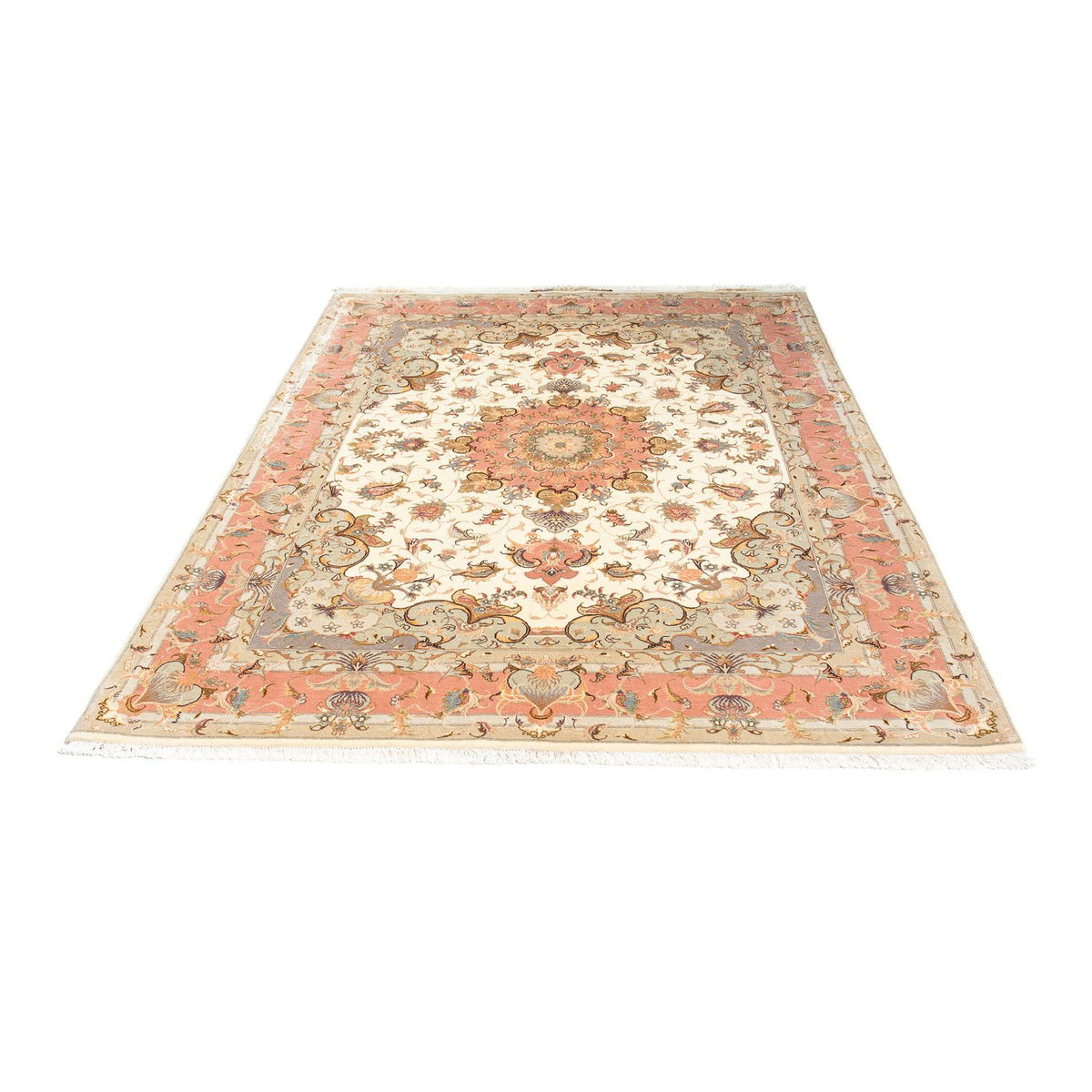 Tappeto Persero - Tabriz - Reale - 206 x 152 cm - beige