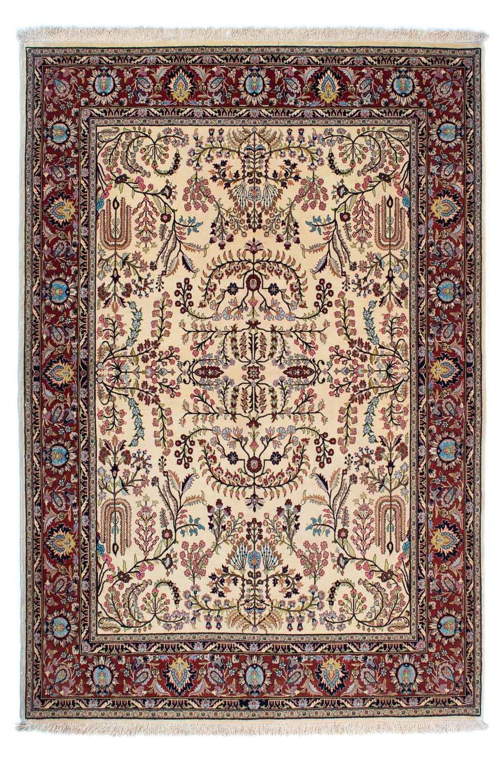 Tappeto Persero - Ghom - 207 x 142 cm - beige