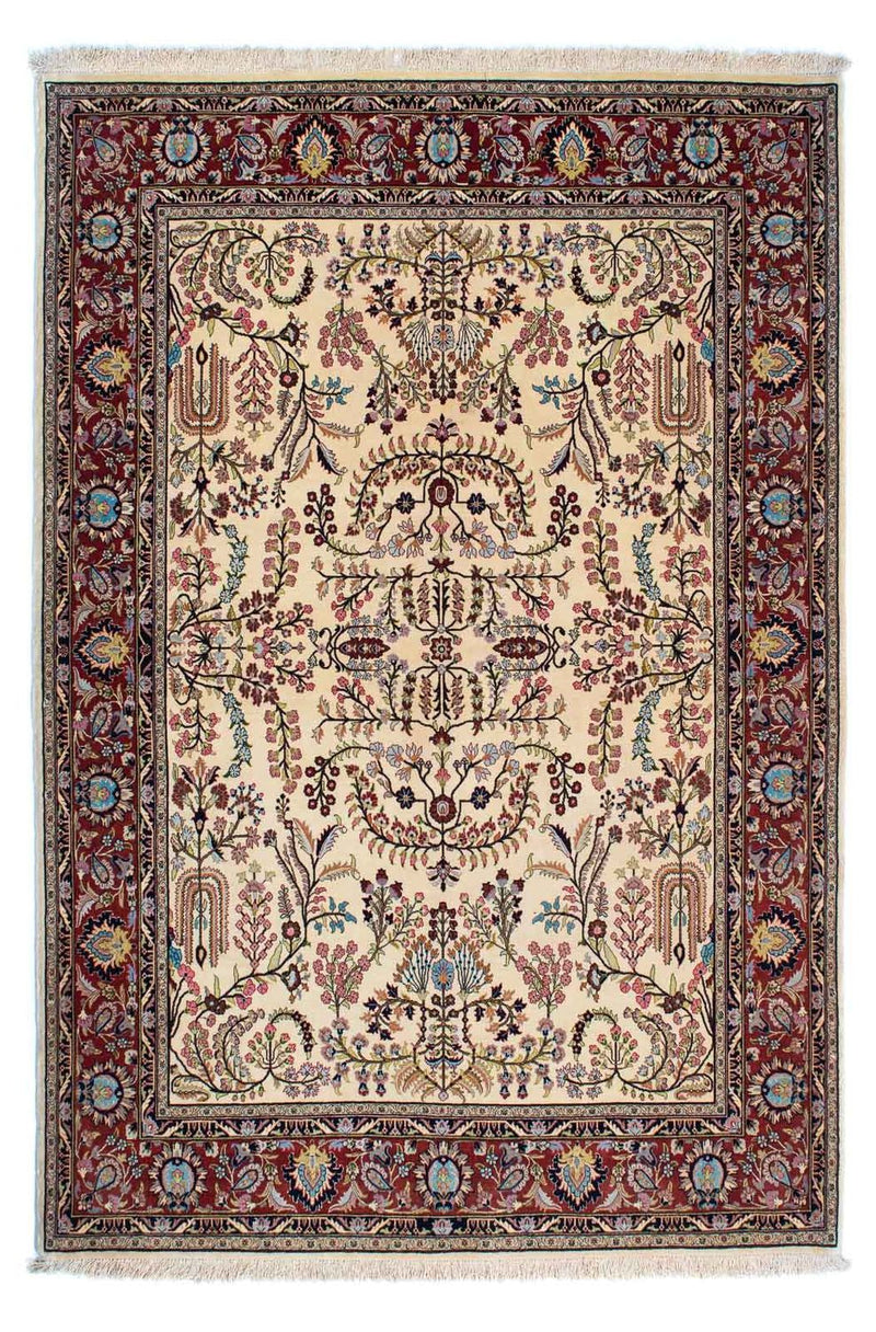 Tappeto Persero - Ghom - 207 x 142 cm - beige