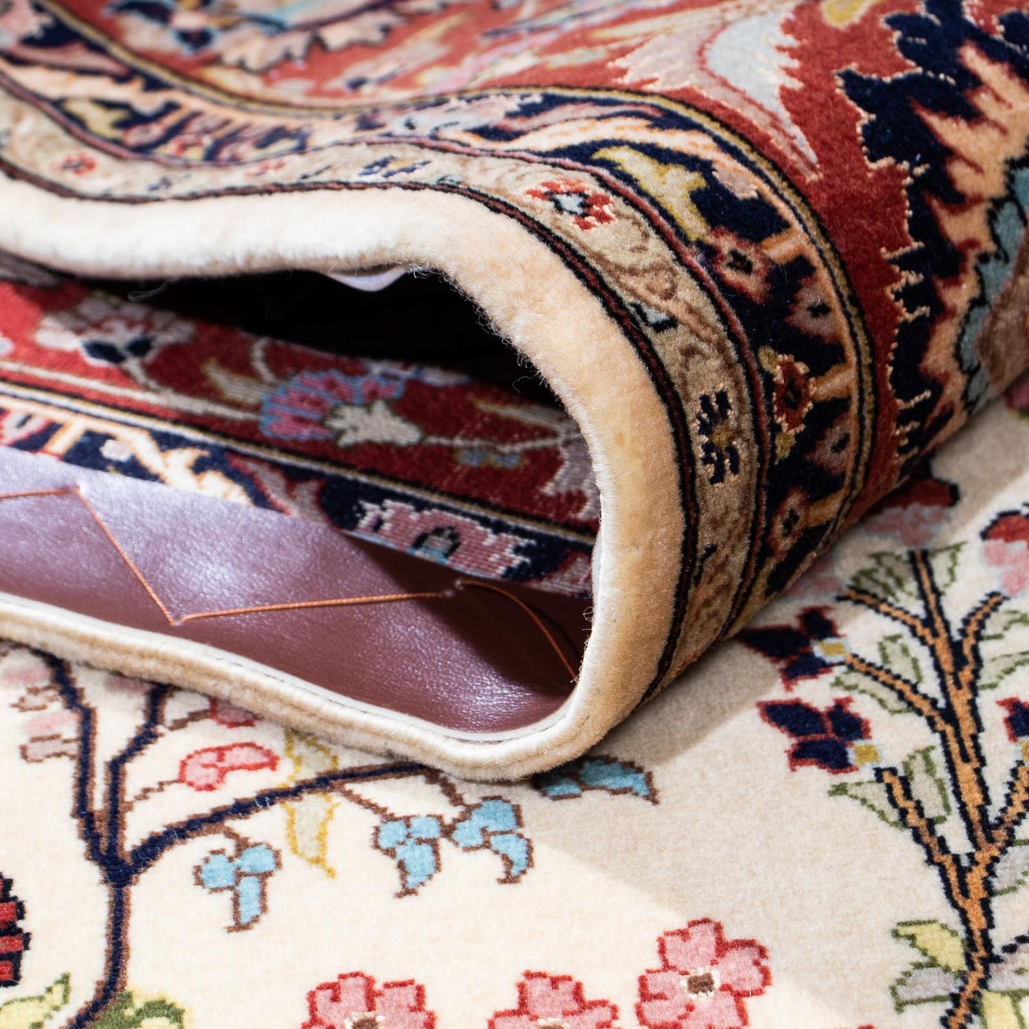 Tappeto Persero - Ghom - 207 x 142 cm - beige