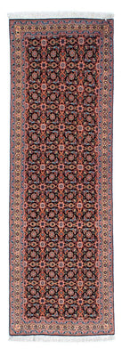 Tappeto corsia Tappeto Persero - Tabriz - 202 x 67 cm - blu scuro