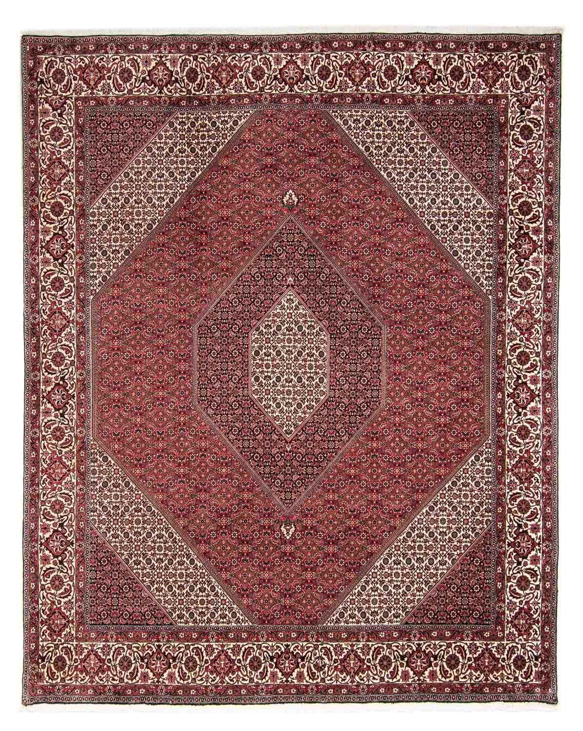 Tappeto Persero - Bidjar - 295 x 251 cm - rosso scuro