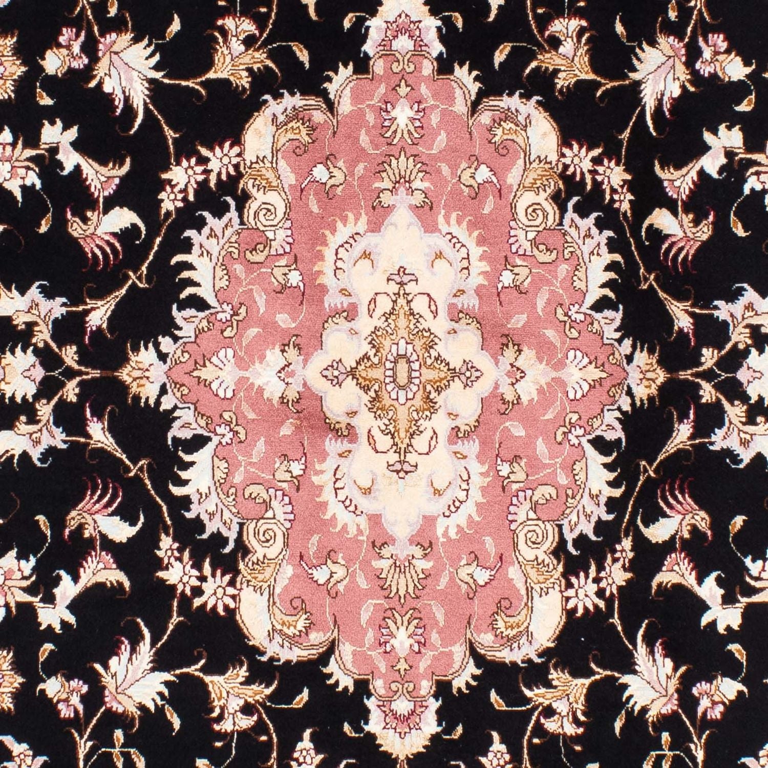 Tappeto Persero - Tabriz - Reale - 243 x 168 cm - blu scuro