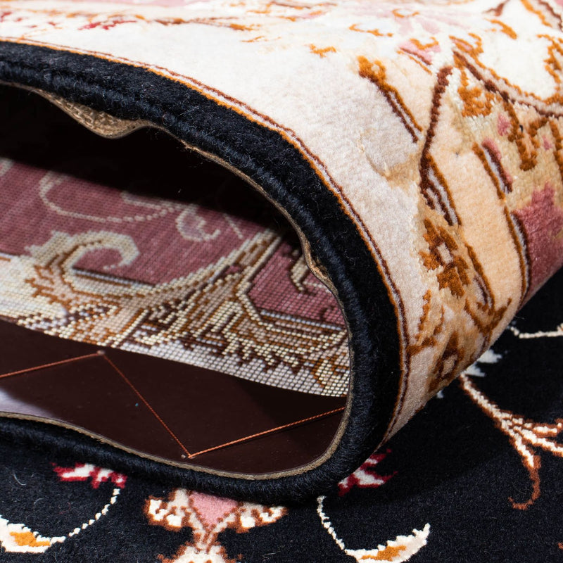 Tappeto Persero - Tabriz - Reale - 243 x 168 cm - blu scuro