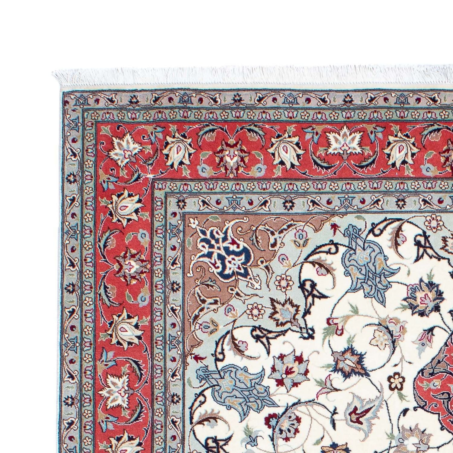 Tappeto Persero - Tabriz - Reale - 215 x 153 cm - beige